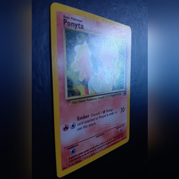 Ponyta Pokemon Card - Team Rocket - NO. 64/82 Common Non-Holo - Picture 3 of 9